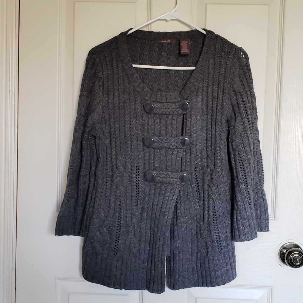 Heather Nylon sweater